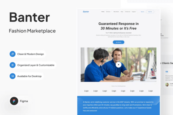 Banteren - Customer Services Website V.1