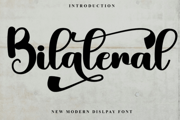 Bilateral: A Festive Typeface for Holiday Designs