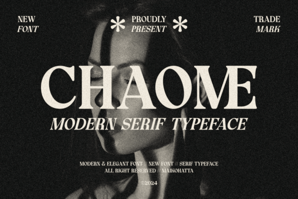 Chaome: Merging Tradition with Modern Elegance in Typography