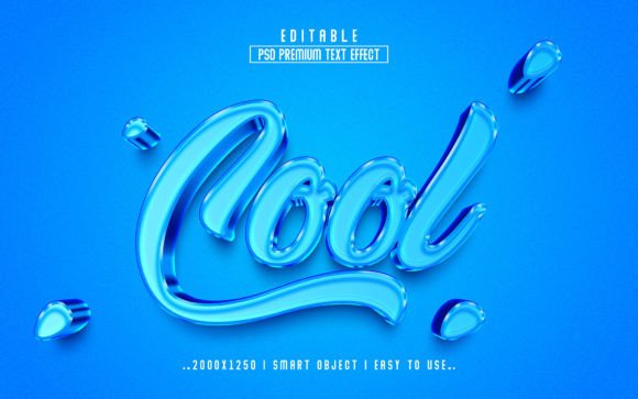 Cool 3D Editable Font Text Effect PSD – A Designers’ Secret for Eye-Catching Typography