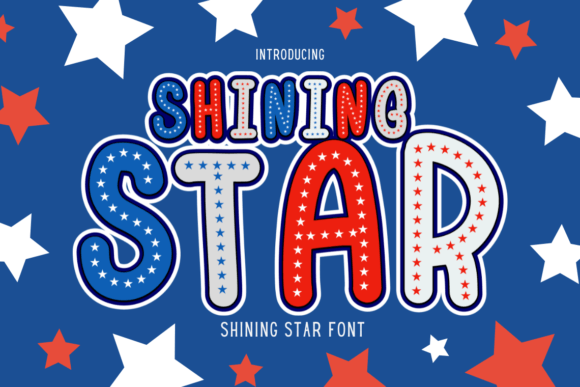Introducing the Shining Star Font: A Captivating Handwritten Typeface That Truly Sparkles