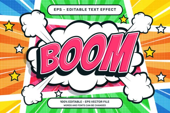 Mastering the Boom 3D Text Effect and Editable Text in Adobe Illustrator