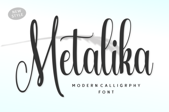 Metalika: A Stylish Typeface for Modern Design Applications