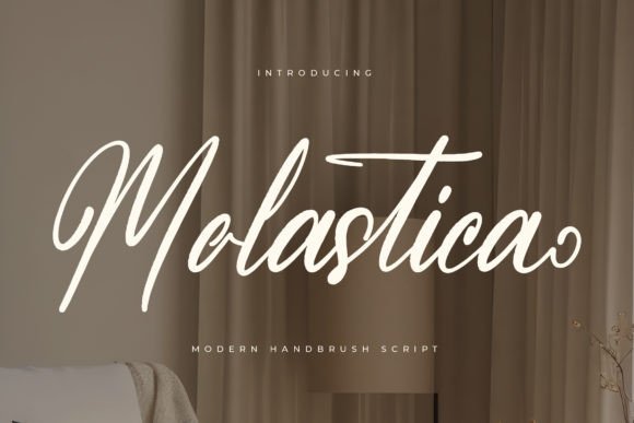 Molastica: The Modern Handbrush Script for Luxury Branding