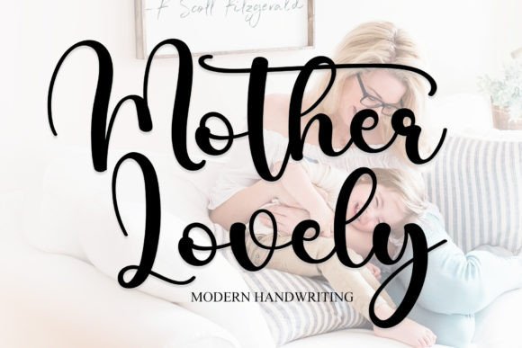 Mother Lovely: A Festive Typeface for Joyful Designs