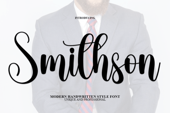 Smithson: A Handwritten Font with Purposeful Elegance