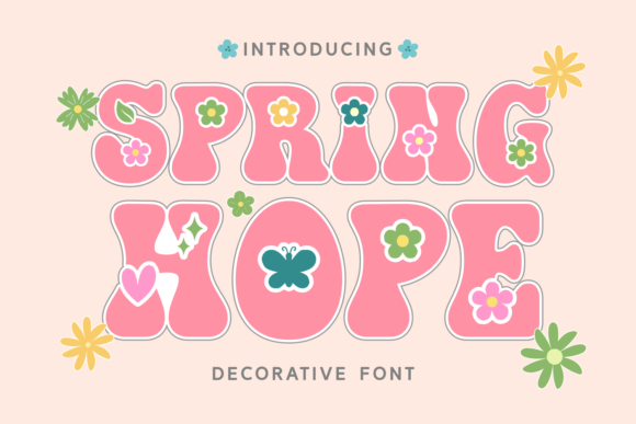 Spring Hope: A Fresh Approach to Spring-Themed Typography