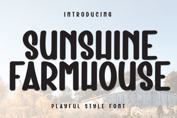 Sunshine Farmhouse: A Versatile Handwritten Font for Creative Designs