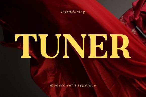 Tuner: A Stylish Font for Branding and Design Projects