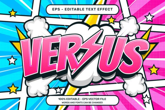 Versus 3D Text Effect and Editable Text: A Designer’s Evaluation